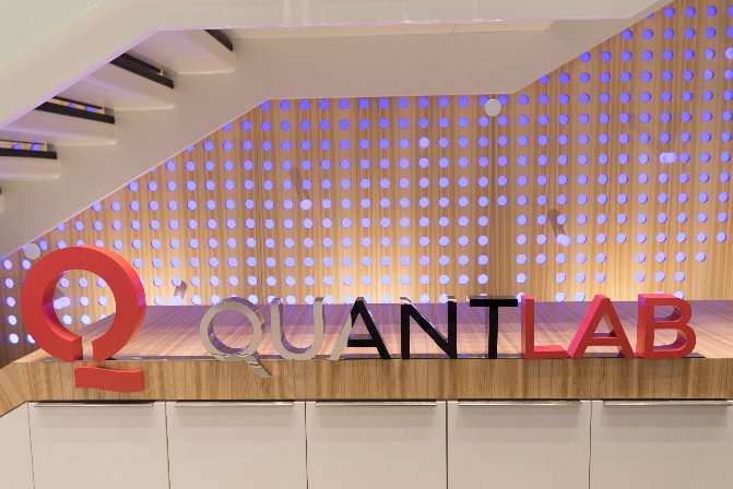 Quantlab office sign
